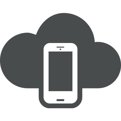 Android, cloud, cloud computing, device, mobile, phone, smartphone icon